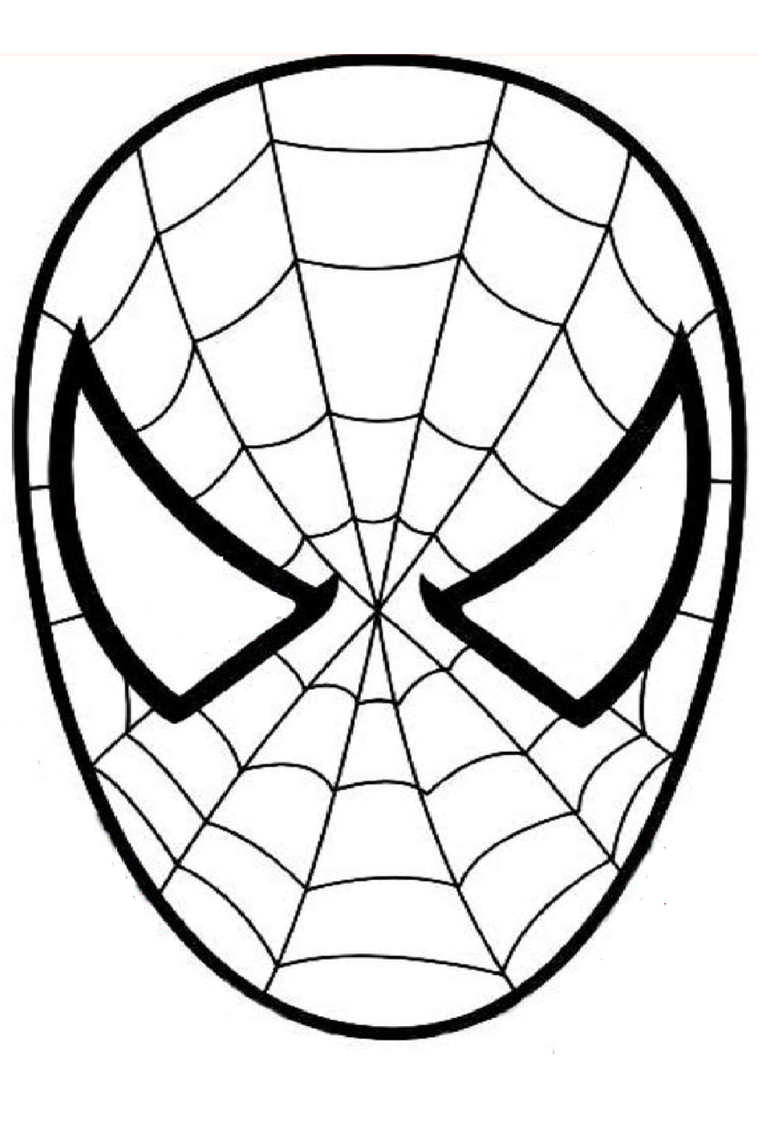Edderkoppmann (Spiderman) fargelegging