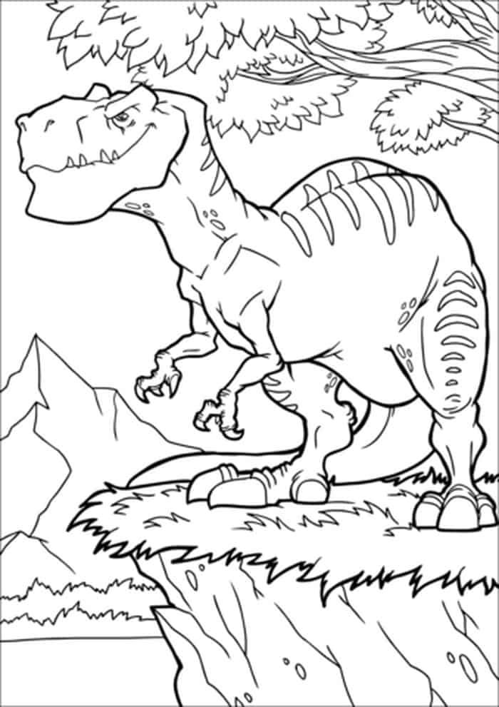 Fin T-Rex fargelegging