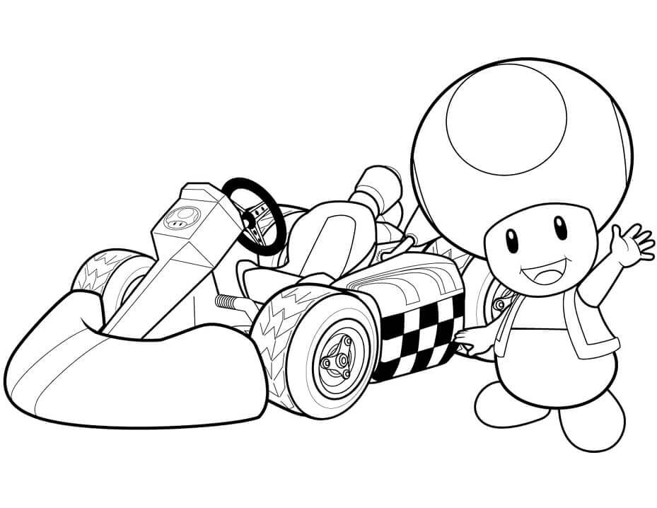 Frosk I Mario Kart Wii fargelegging