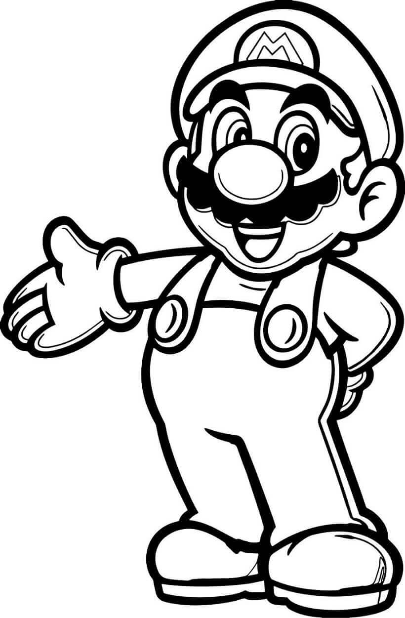 Mario fargelegging