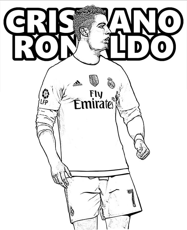 Grunnleggende Cristiano Ronaldo fargelegging