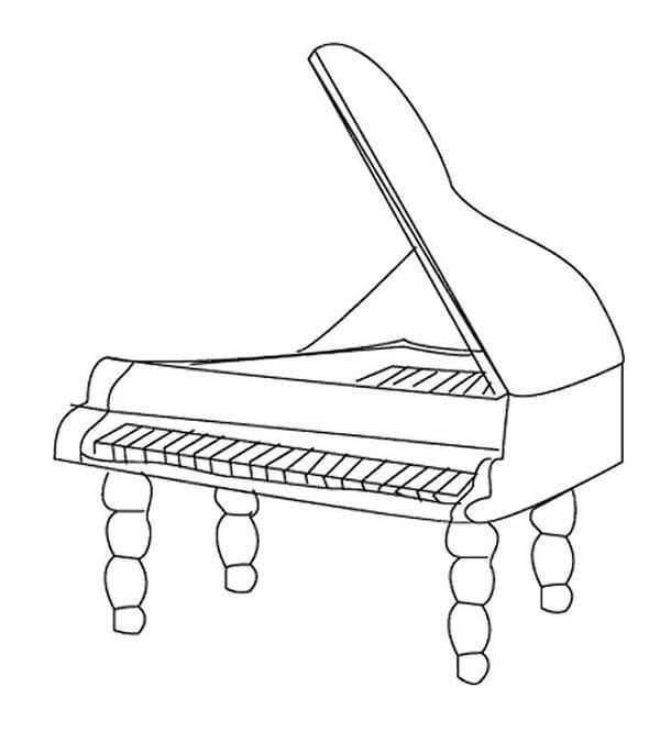 Grunnleggende Piano fargelegging