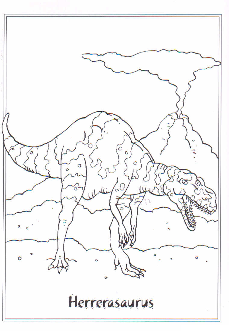 Herrerasaurus fargelegging