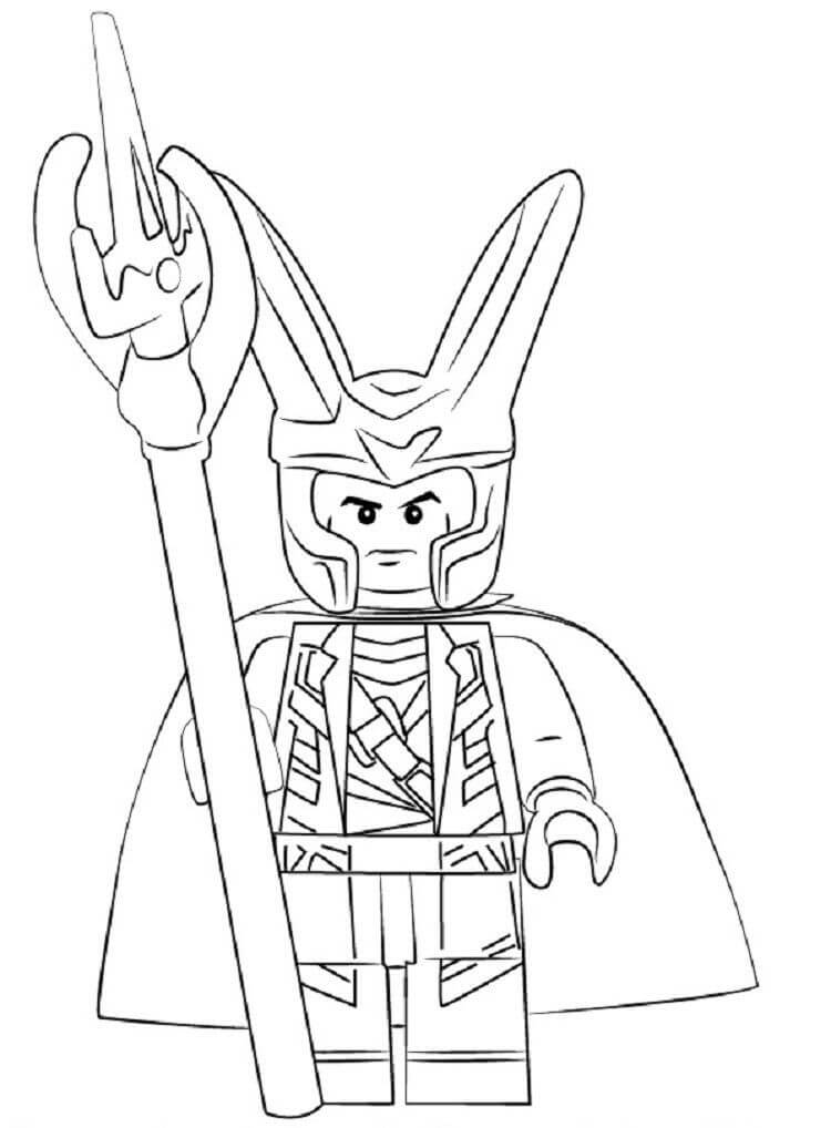 Lego Loki fargelegging