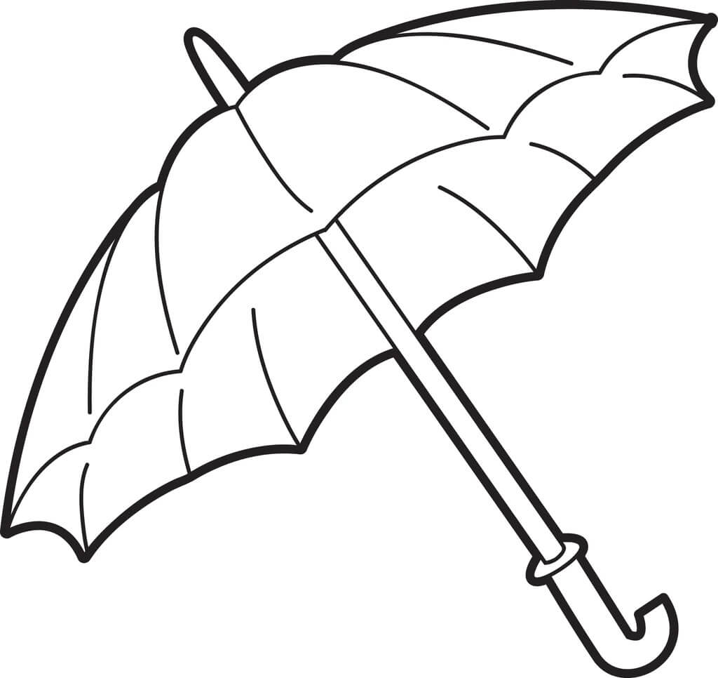 Normal Paraply fargeleggingsside