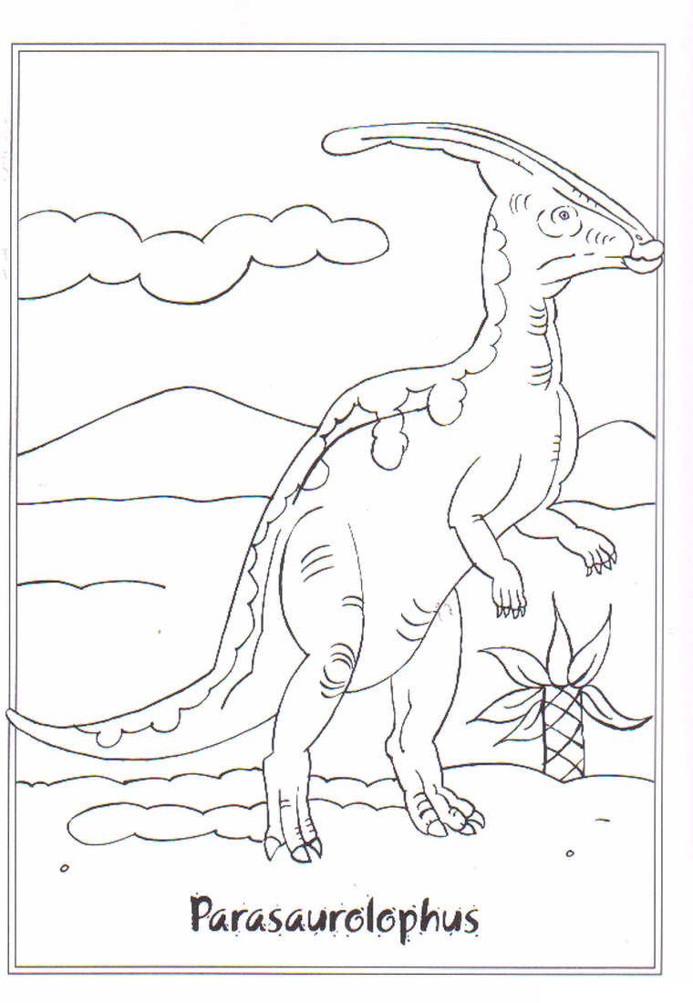 Parasaurolophus fargelegging