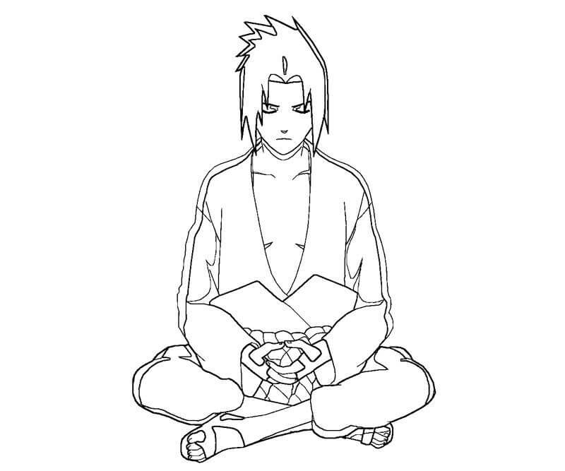 Sasuke Mediterer fargelegging