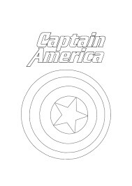 Shield of Captain America fargeleggingsside