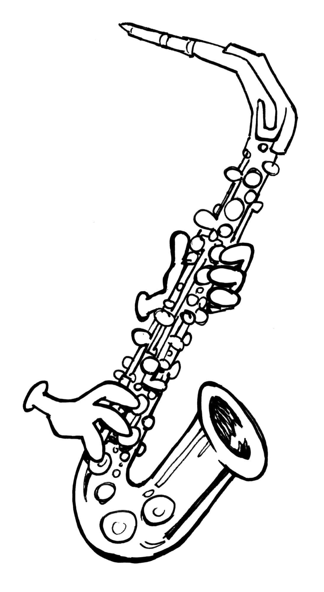 Free Saxophone fargelegging