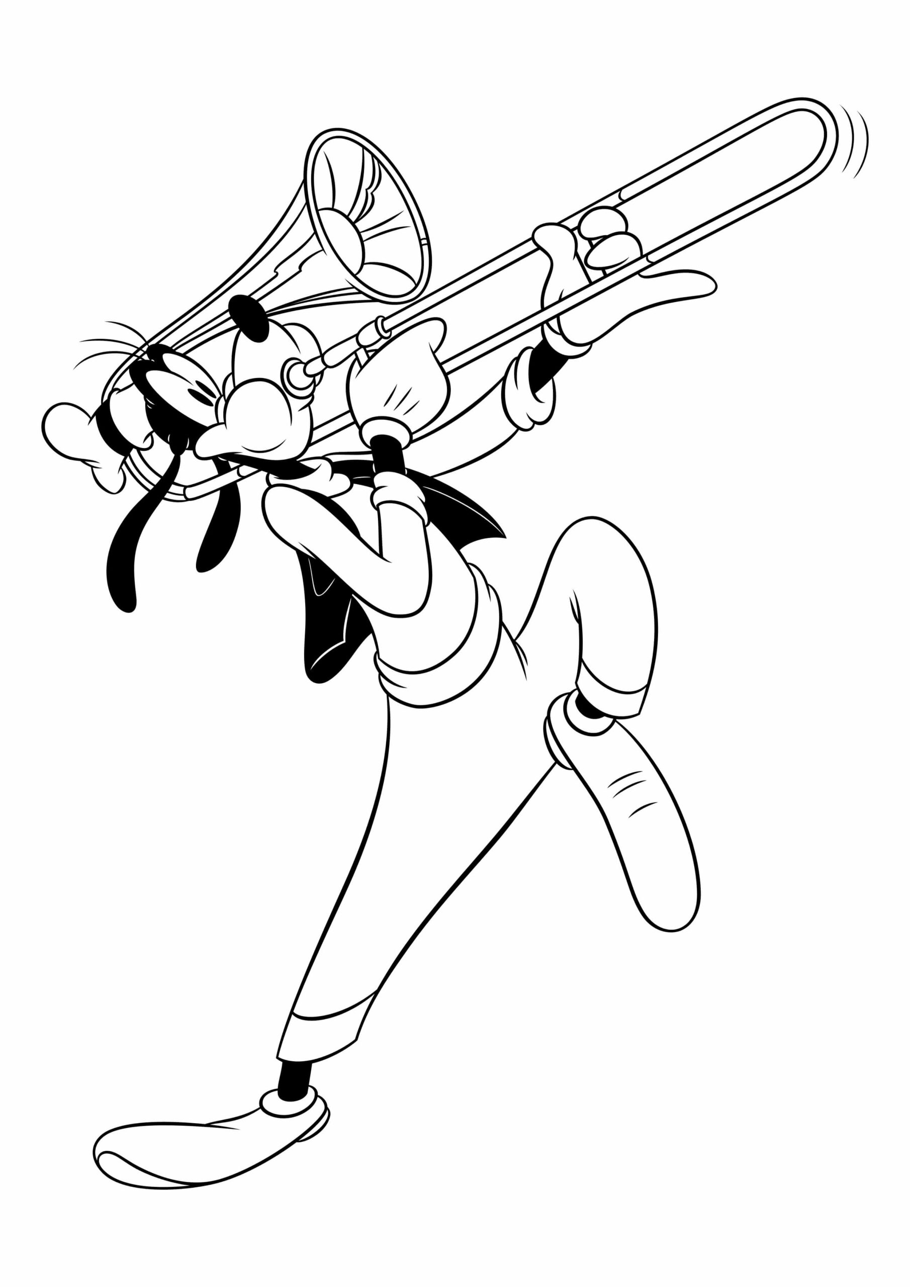 Goofy Spiller Trombone fargelegging