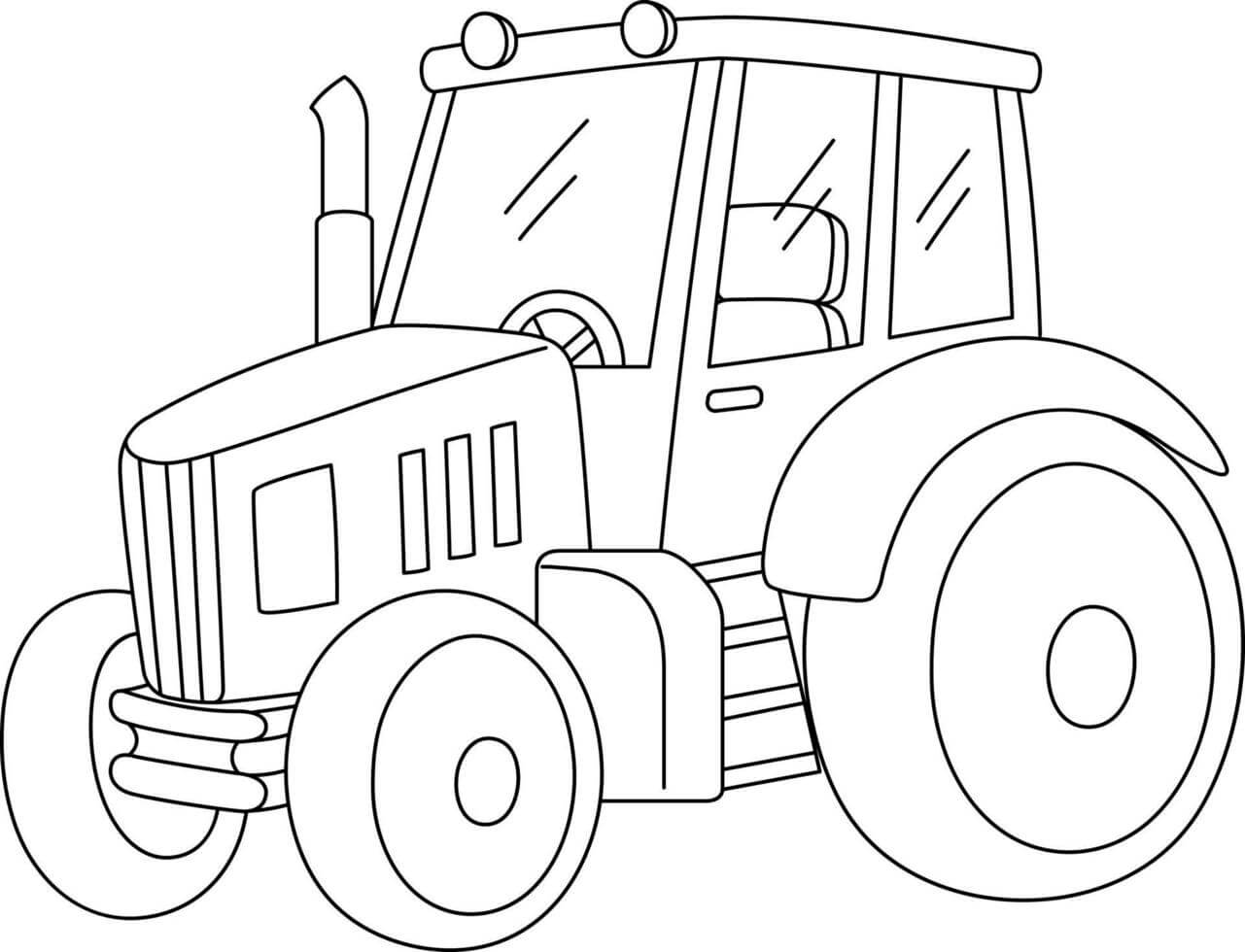Gratis Traktor fargelegging