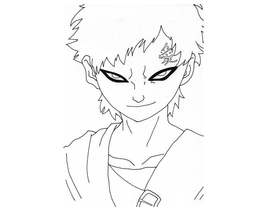 Genin Gaara fargelegging