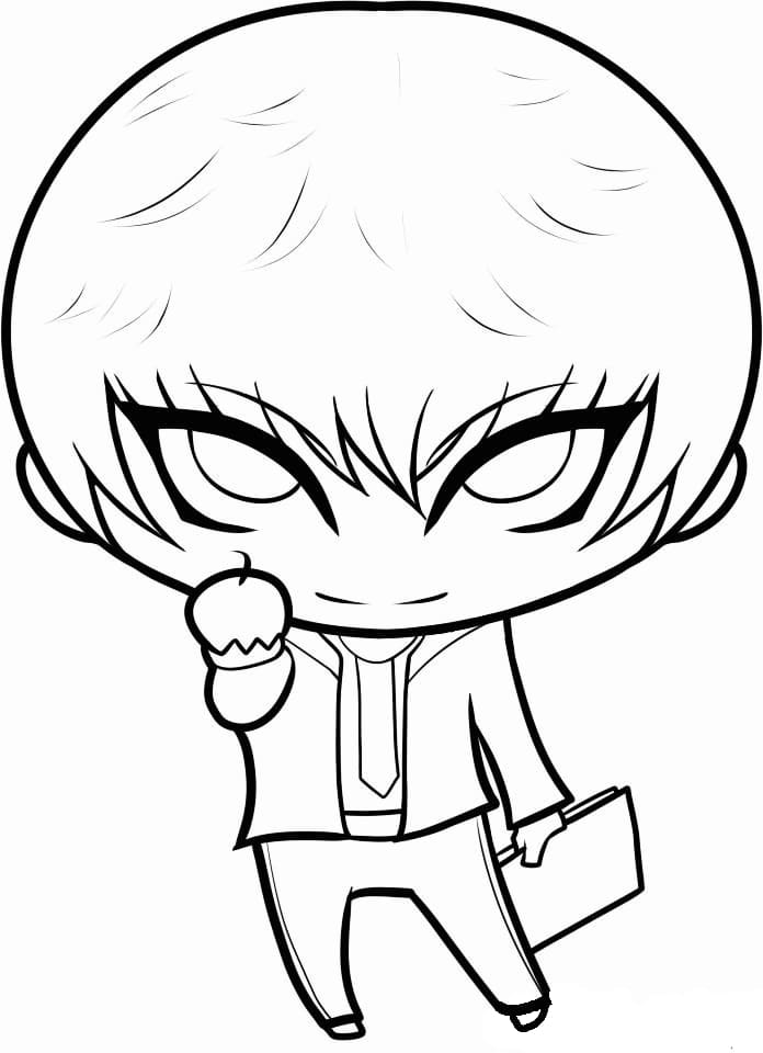 Kul Chibi Light Yagami fargelegging