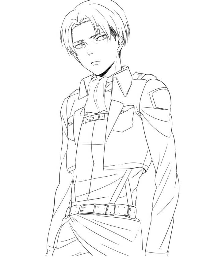 Levi Ackerman HD fargelegging