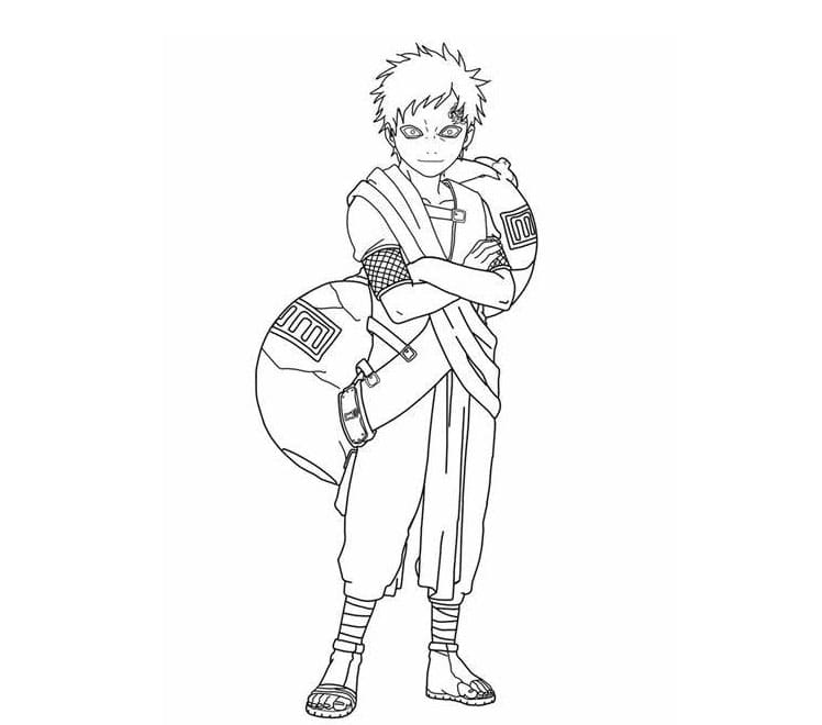 Morsom Gaara fargelegging