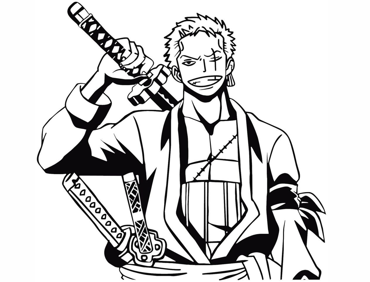 Morsom Zoro fargelegging