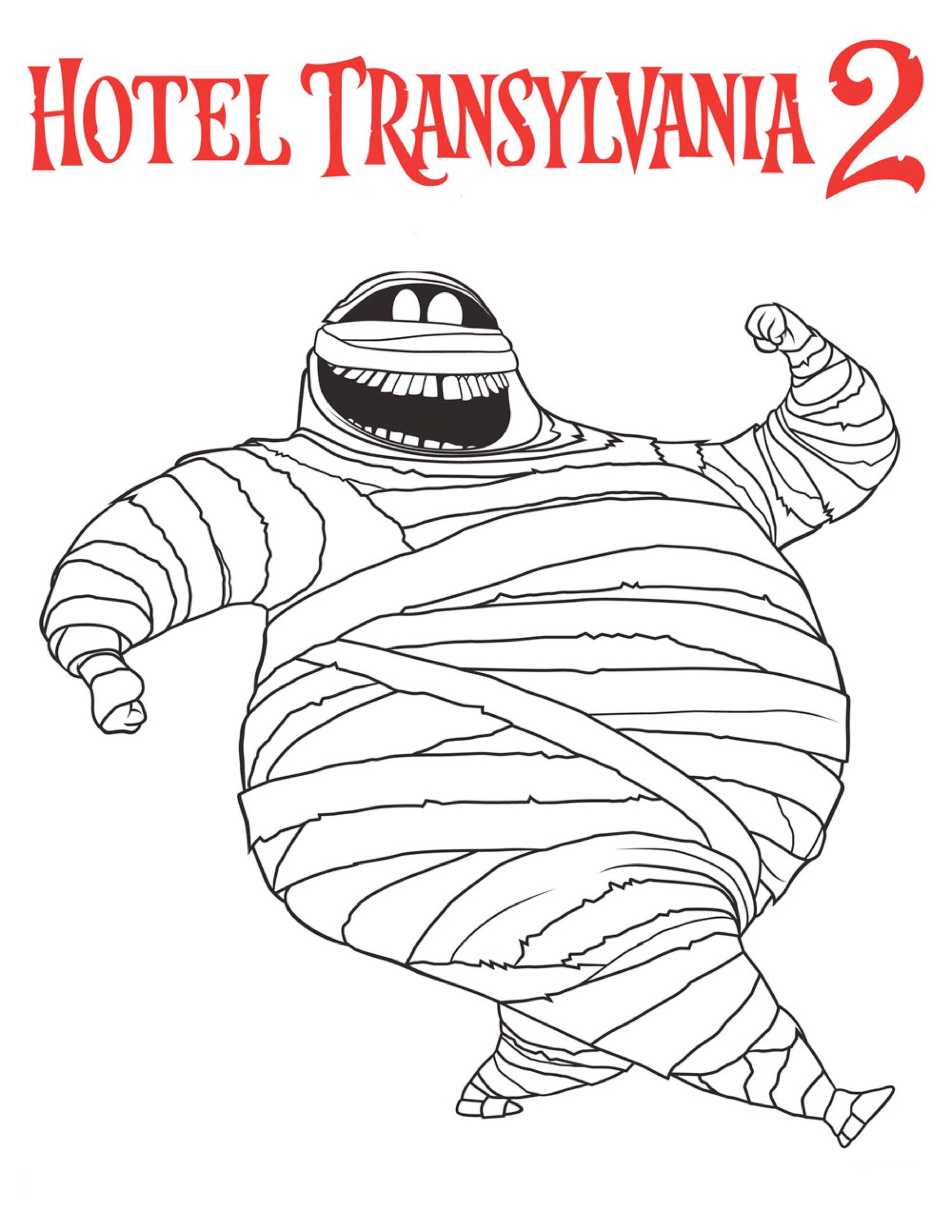 Murray Hotel Transylvania fargeleggingsside