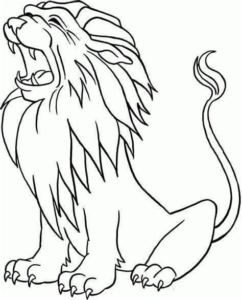 Lion Image fargeleggingsside