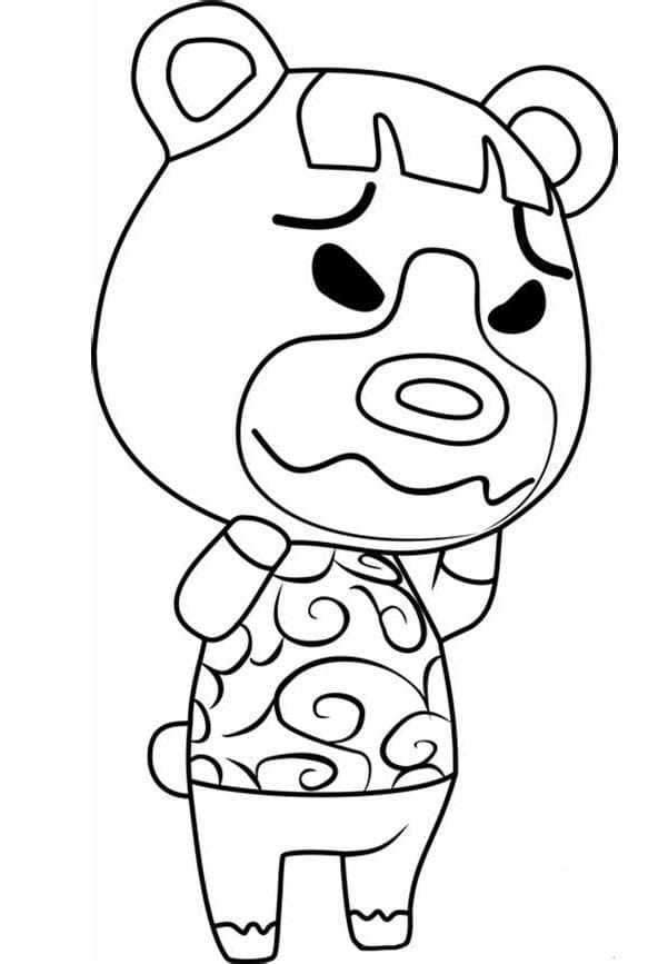 Animal Crossing JPG fargelegging