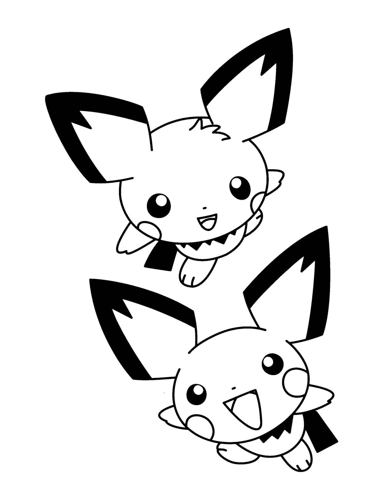 Glad Pichu fargelegging