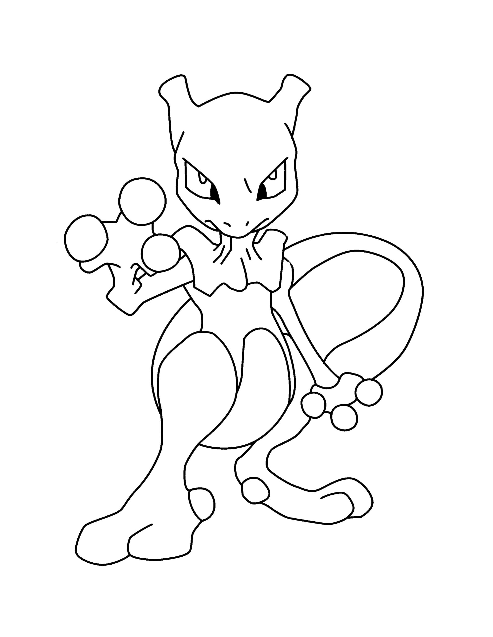 Kjipt Mewtwo fargeleggingsside