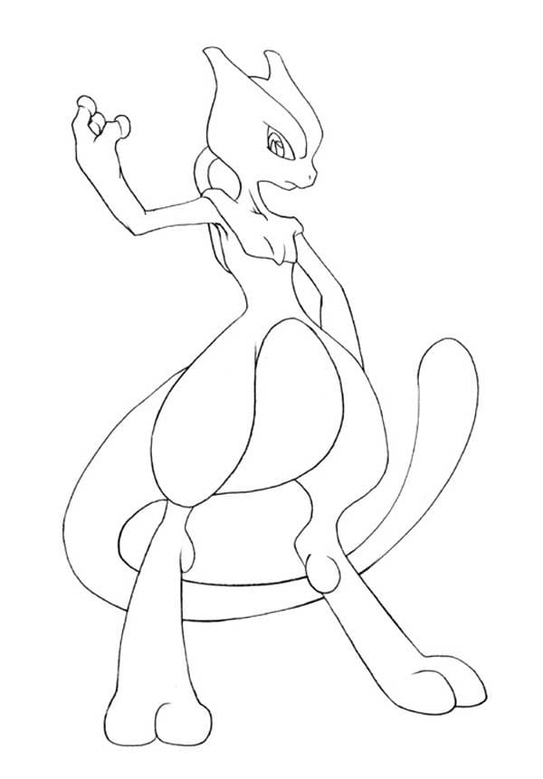 Kul Mewtwo fargelegging