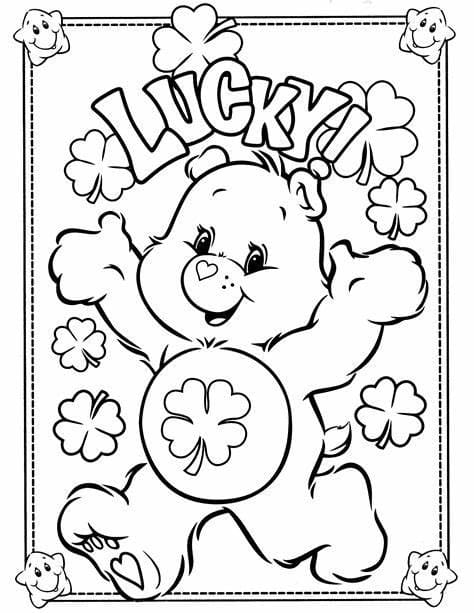 Care Bears bilde fargeleggingsside