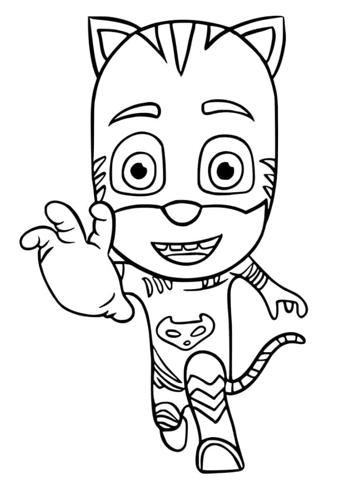 Catboy PJ-Masker fargeleggingsside