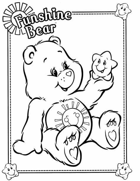 Gratis Care Bears bilde HD fargelegging