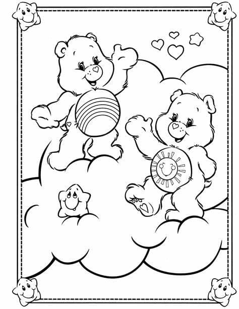 Gratis Care Bears for barn fargeleggingsside