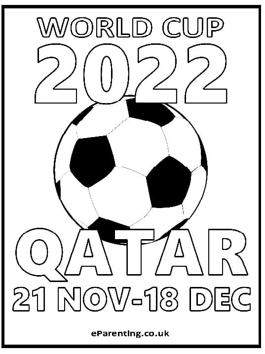 VM 2022 i Qatar fargeleggingsside