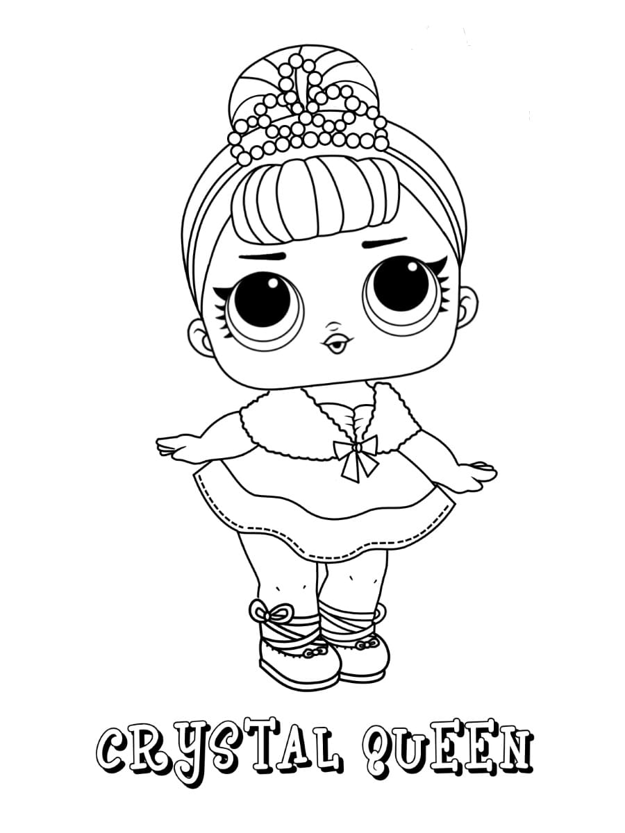 Lol Surprise Doll Spice Coloring Pages - Lol Surprise Doll Doll Coloring  Pages - Coloring Pages for Kids and Adults