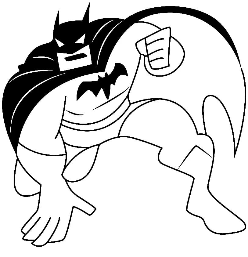 Fin Batman fargeleggingsside