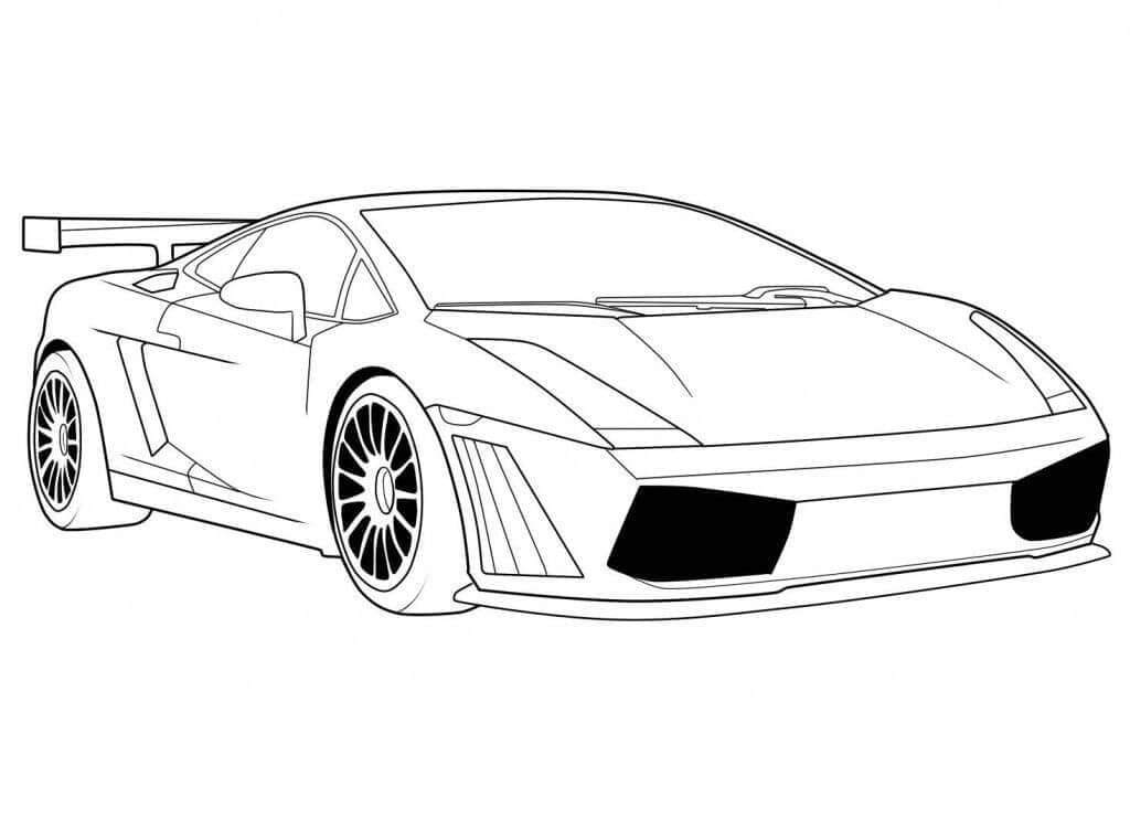Fin Lamborghini Bil fargeleggingsside