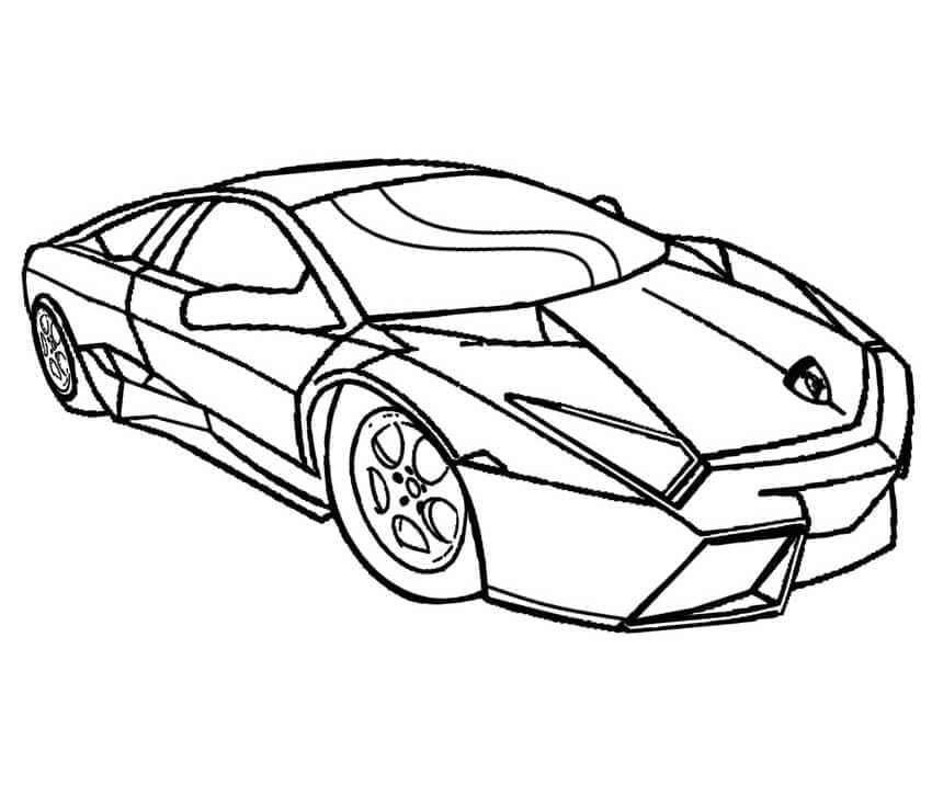 Fin Lamborghini fargeleggingsside