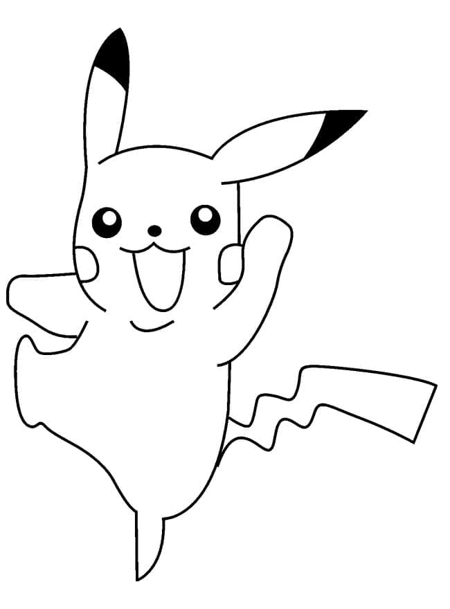 Glad Pikachu-Hopping fargelegging