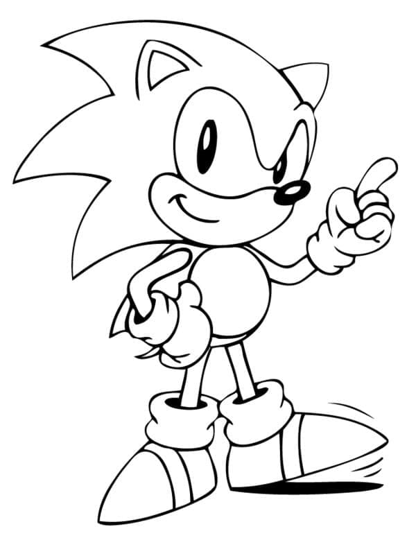 Glad Sonic fargelegging