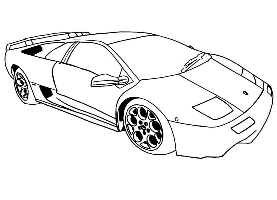 Gratis Lamborghini fargeleggingsside