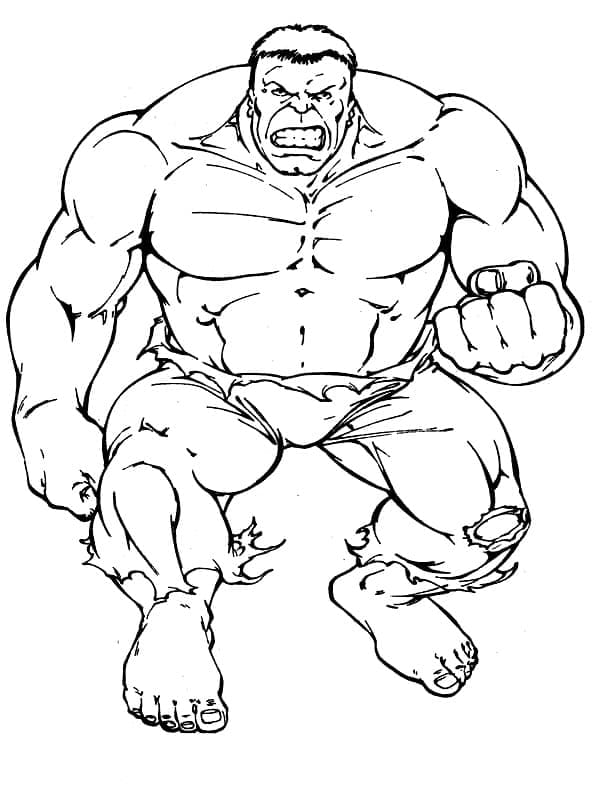 Hulk 12 fargeleggingsside