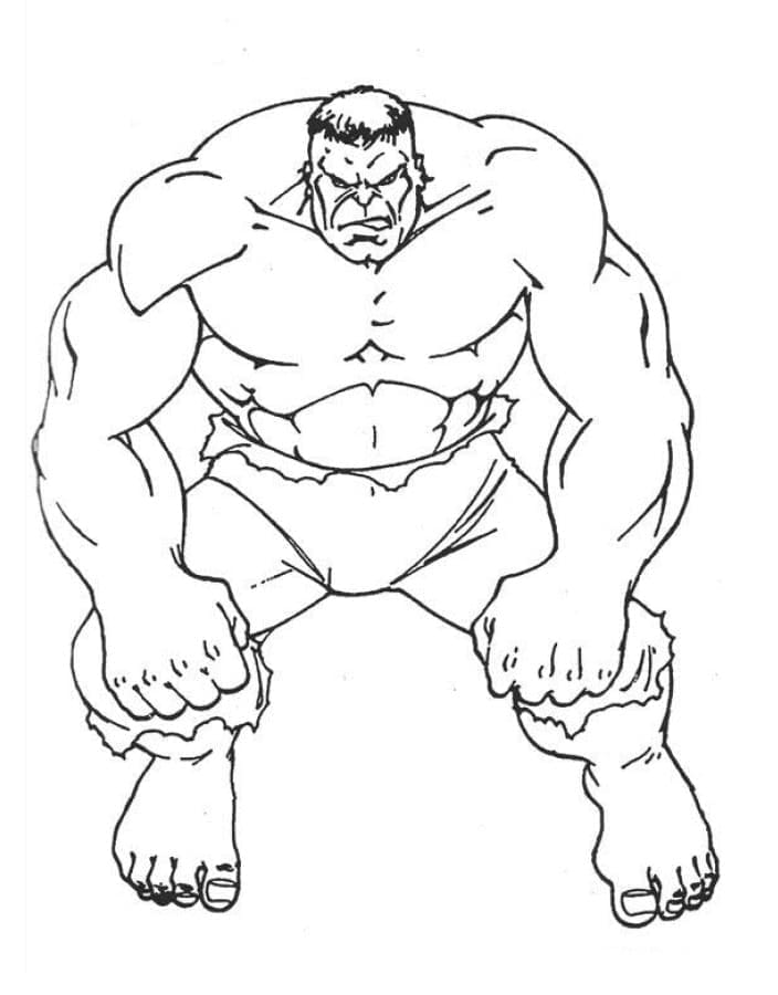 Hulk 13 fargelegging