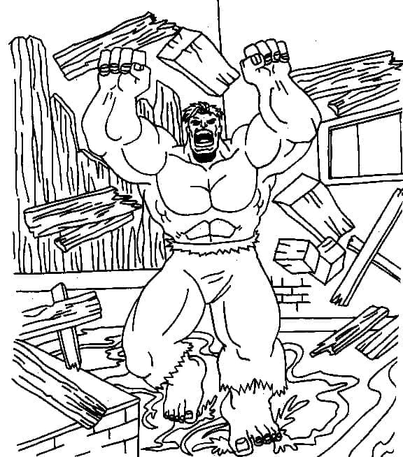 Hulk 2 fargeleggingsside