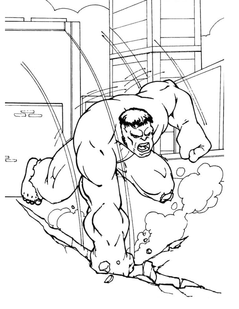 Hulk Smash fargeleggingsside