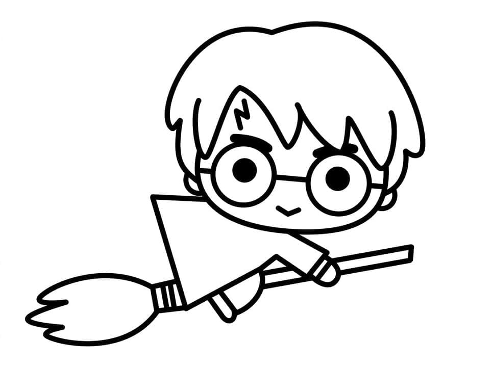 Kawaii Harry Potter fargelegging