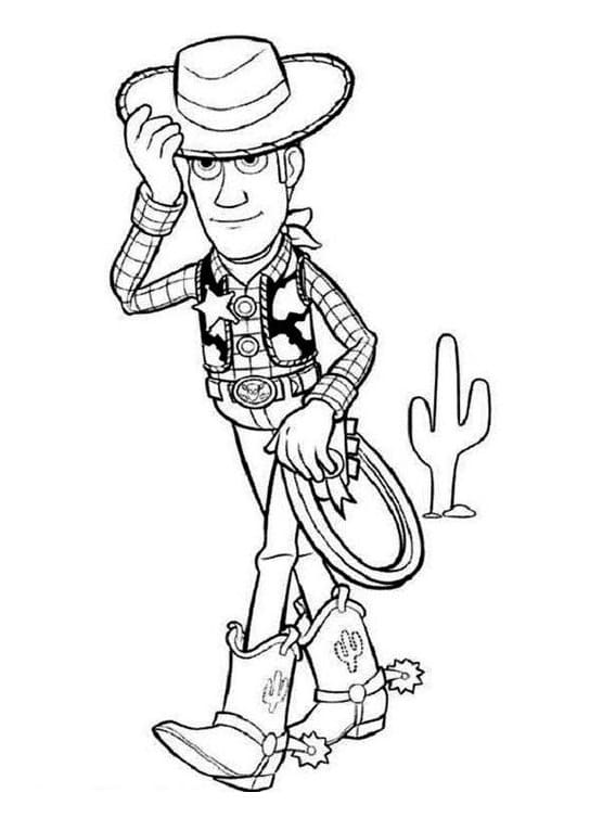 Kul sheriff Woody fargelegging