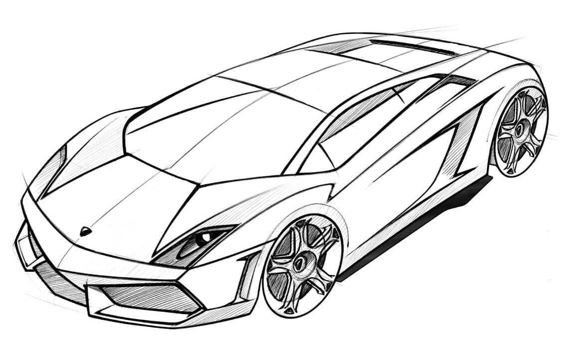 Lamborghini Gratis å Bruke fargelegging