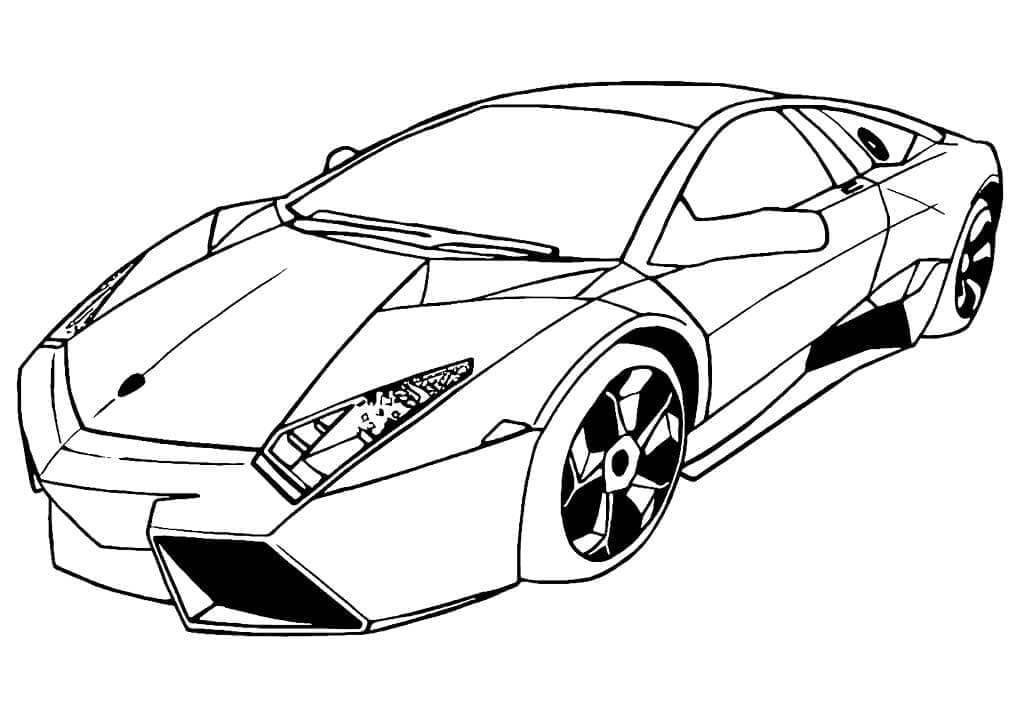 Lamborghini Reventon fargeleggingsside