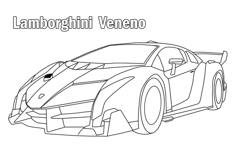 Lamborghini Veneno fargeleggingsside