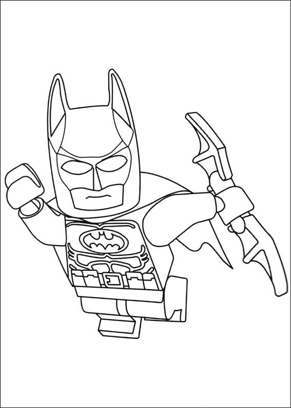 Lego Batman-Kamp fargelegging