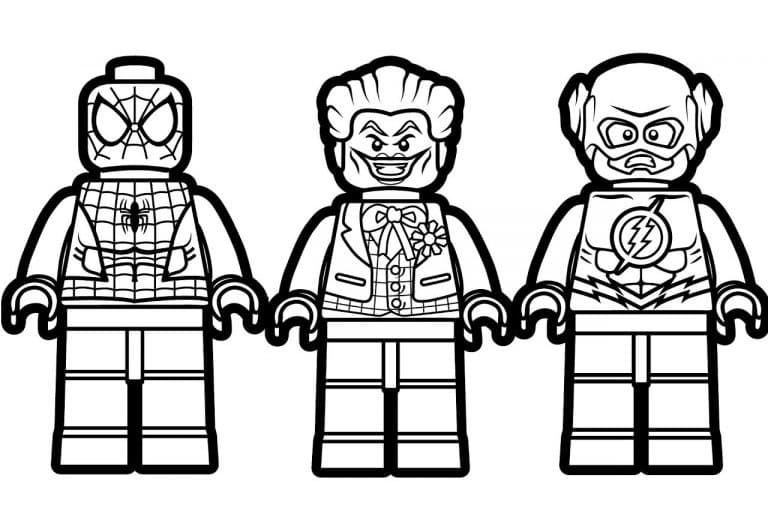 Lego Comics fargeleggingsside