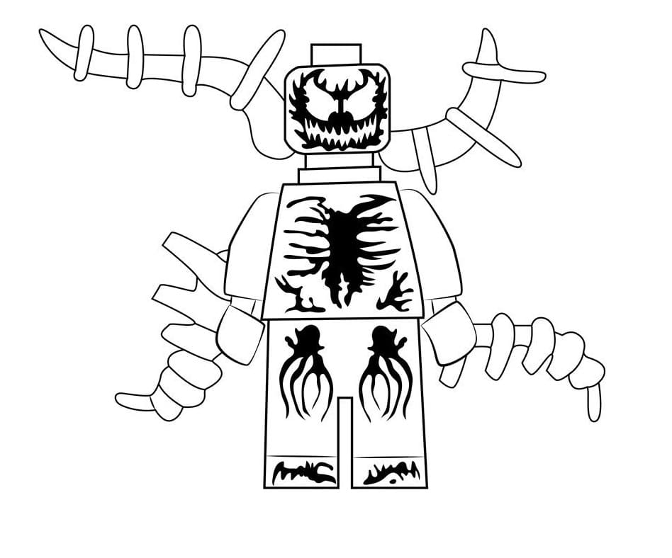 Lego Venom fargeleggingsside
